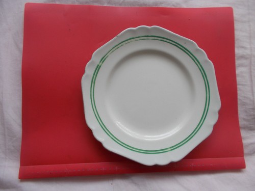 Plate scotch ivory - plate,