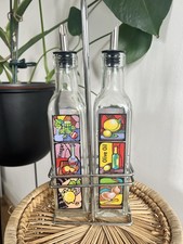 Vintage oil vinegar cruet - vintage,