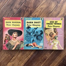 3 x Peter Cheyney Pan Vintage