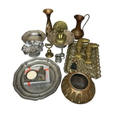 Vintage Brass Copper Silver