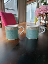 Set of 2 Wedgwood Aztec mugs