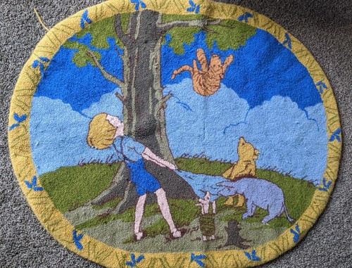 Vintage winnie the pooh wool - winnie,
