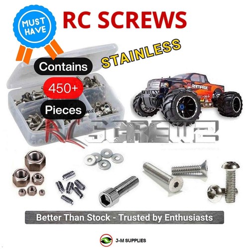 Rcscrewz stainless screw kit - stainless,