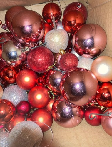 101 assorted red - gold,, silver