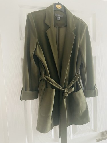 Women khaki blazer with - blazer,