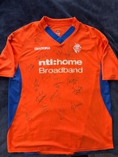 Glasgow Rangers signed Orange