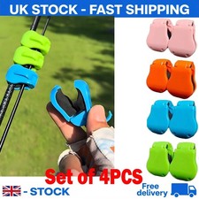4x Fishing Rod Holder Straps Pole Clips Protective Fishing Rod Fixed Portable