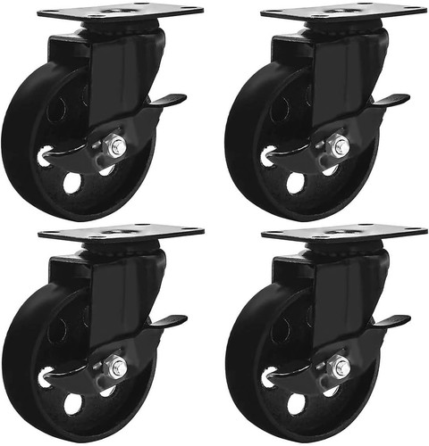 All black metal swivel - 4,