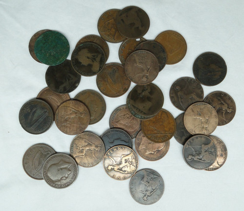 British irish coins bulk - irish,