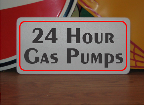 Hour gas pumps metal - 24,