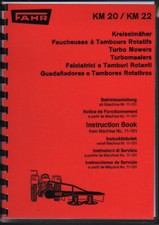 Fahr KM 20 and KM 22 Tractor