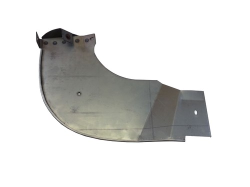 Rear bumper splash - splash, left