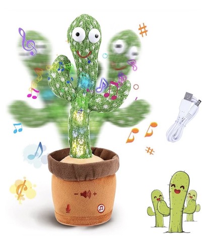 Dancing talking cactus toy - dancing,