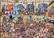 Gibsons 1000 pc. I love Pets