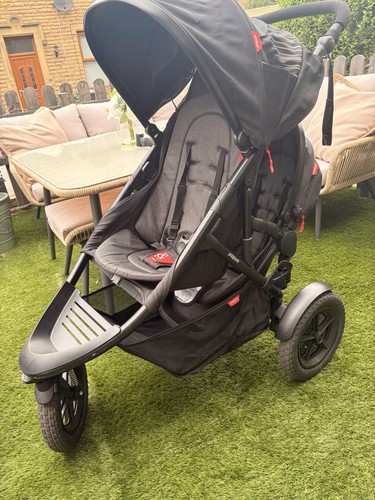 Phil and teds double buggy - and,