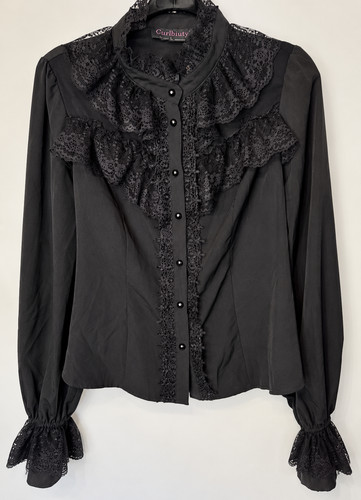 Curlbiuty gothic blouse - curlbiuty,