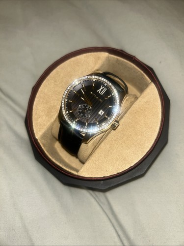 Wittnauer black leather strap - wittnauer,