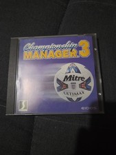 Championship Manager 3 (PC: Mac/ Windows, 1999) - European Version