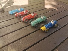 Vintage Dinky Racing Cars X5