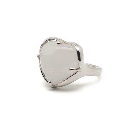 Ring gemstone heart - ring,