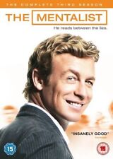 The Mentalist: The Complete Third Season DVD (2011) Simon Baker cert 15 5 discs