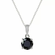 Round Cut Black Diamond