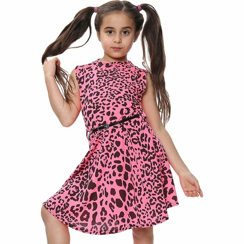 Kids girls skater dress neon - kids,