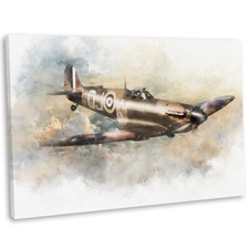 RAF Spitfire Canvas Print