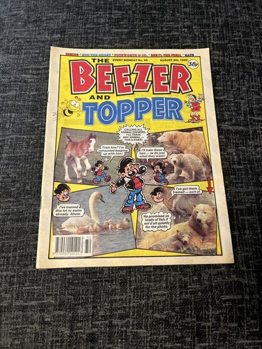 The beezer and topper - topper,