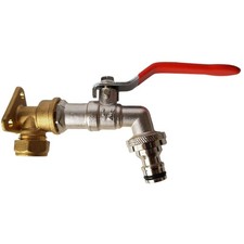 15mm Brass Wall Plate & Garden