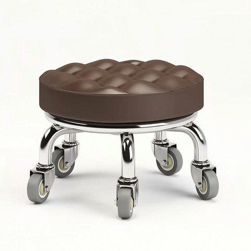 Low rolling stool padded - stool,
