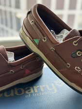 Dubarry of Ireland Men’s Ocean Leisure Shoes Brown Leather