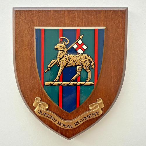 Military shield wall plaque - military,