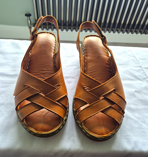 Pavers ladies brown - brown, leather