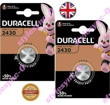 2 x 2430 Duracell CR2430 3V
