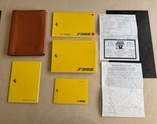 Ferrari F355 Berlinetta & GTS owners manual handbook set- pouch - warranty book