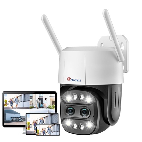 Ctronics dual lens security - lens,