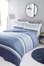 Reversible stiped duvet - stiped,