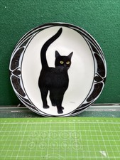 Vintage Collectors Plates Black Cat Ottlinger Sevelen (QS)