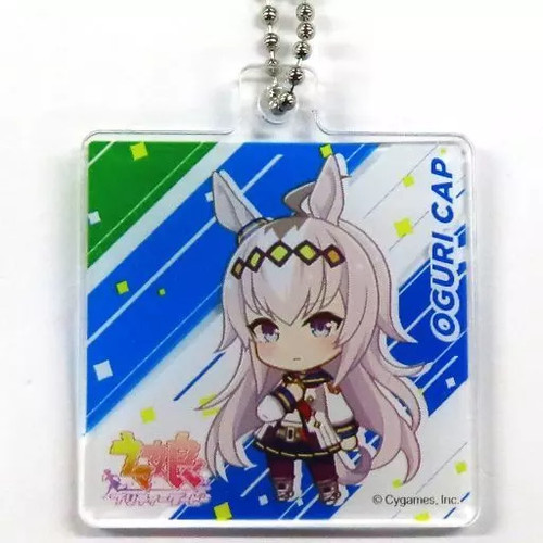 Ogri cap acrylic key chain - acrylic,