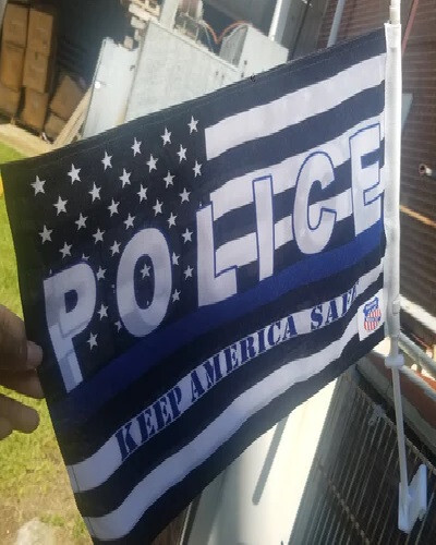 12x18 thin blue line police - thin,