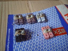 5 PAIRS OF FIBRAX COLOURED BMX