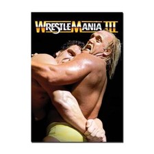 WWE WrestleMania 3 Poster |