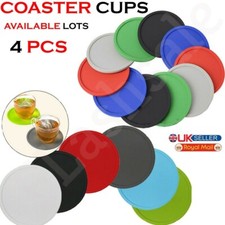 Silicone Coasters, Round