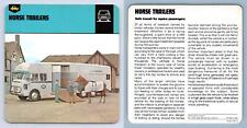 Horse Trailers - Utility Edito Service #39-10 Auto Rally Card