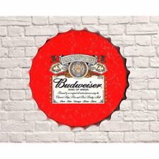 Budweiser Sign Metal Bottle