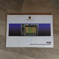Genuine Porsche 911 997.1 PCM 2.1 -Quick Ref Guide. WKD 951 220 06