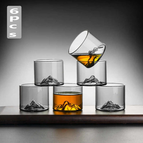 Japanese whiskey glasses - whiskey, mount