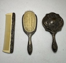  Antique Silver Plated Ornate