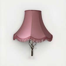 Vintage Lamp Shade Dusky Pink